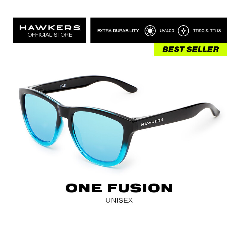 Hawkers - ONE Fusion · Clear Blue One Sunglasses UV400 Men Women F18TR02