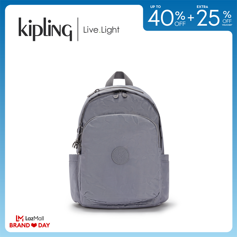 KIPLING DELIA BACKPACKS - GREY CAMO JQ