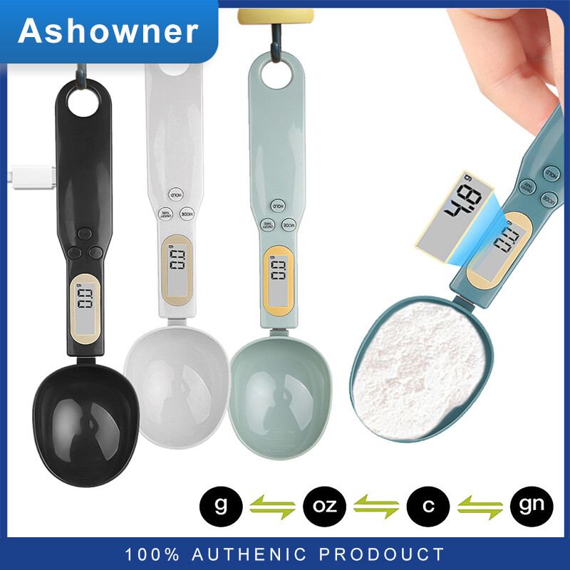 LCD Digital Kitchen Scale Electronic Cooking Food Weight Measuring Spoon 500g/0.1g Coffee Tea Sugar Spoon Scale Kitchen Tool Baking Supplies